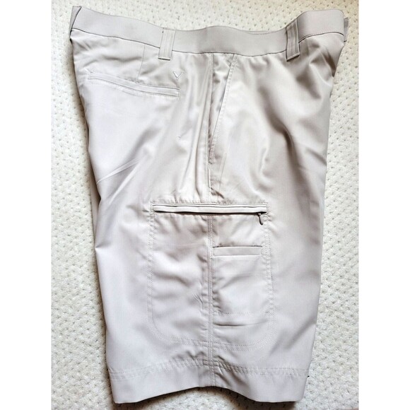NWOT Callaway Golf Cargo Moisture Wicking UPF 10" Shorts, 34 - Picture 3 of 6